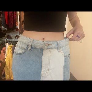 Pacsun color block jeans